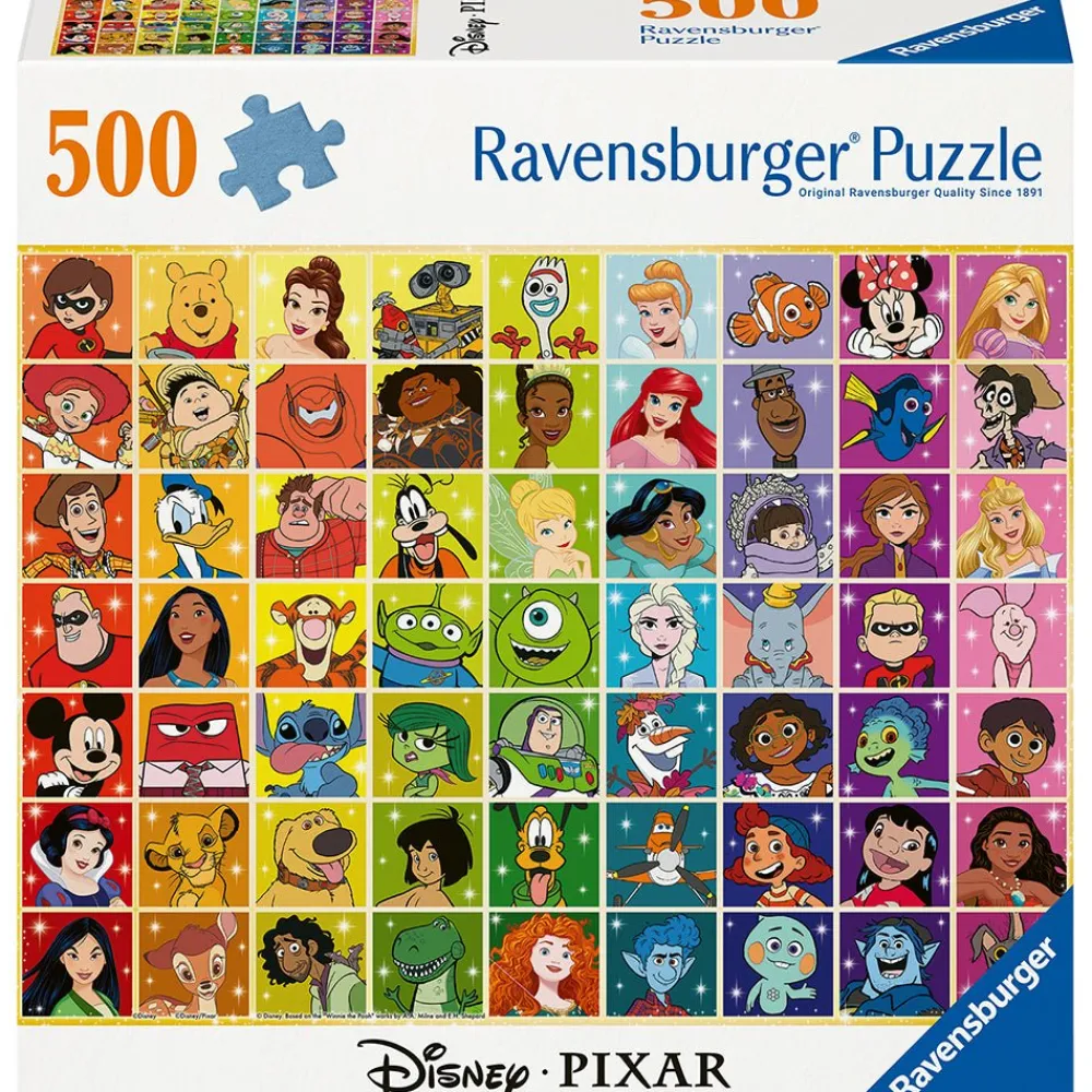 Ravensburger Disney Color Palette 500 Pc Puzzle Discount