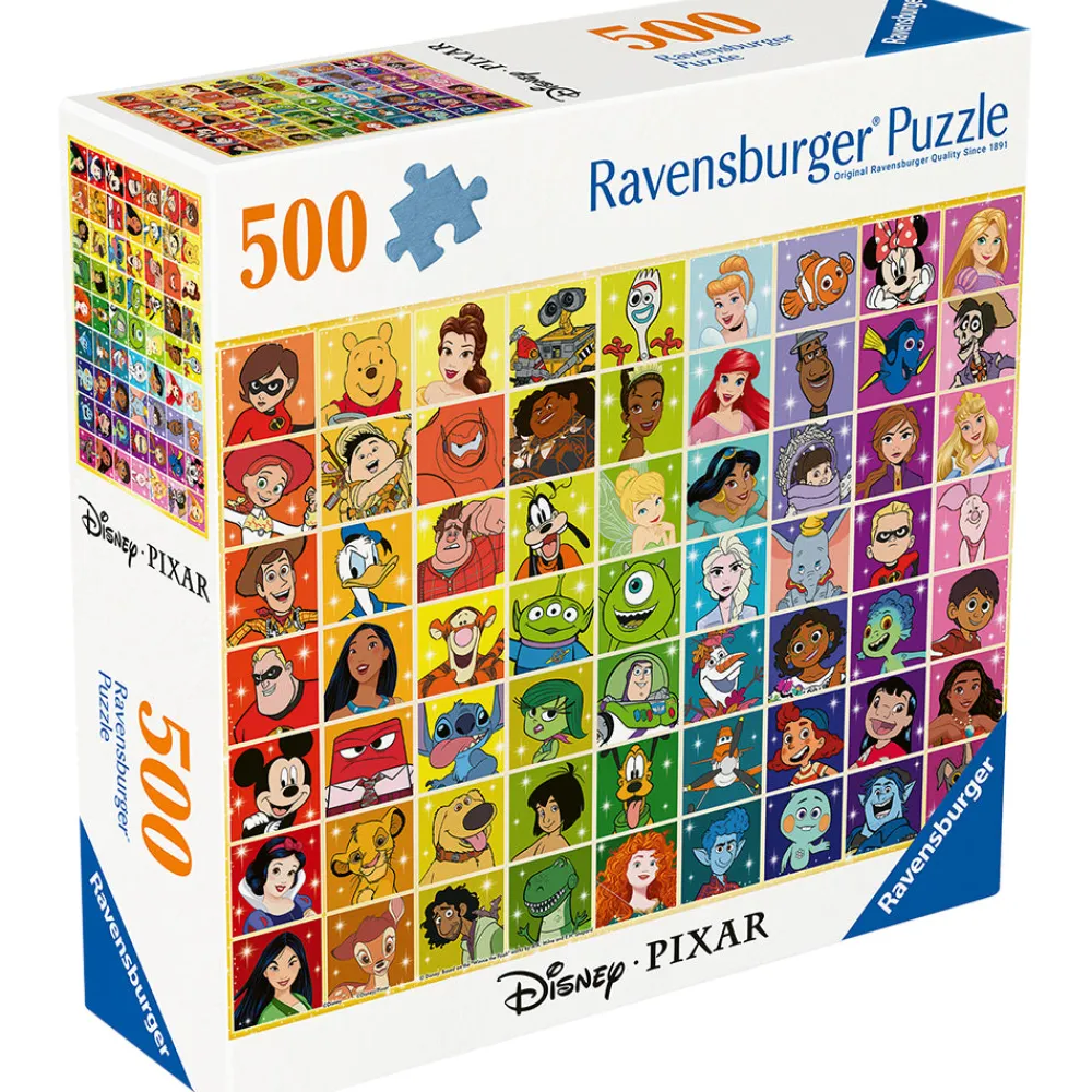 Ravensburger Disney Color Palette 500 Pc Puzzle Discount