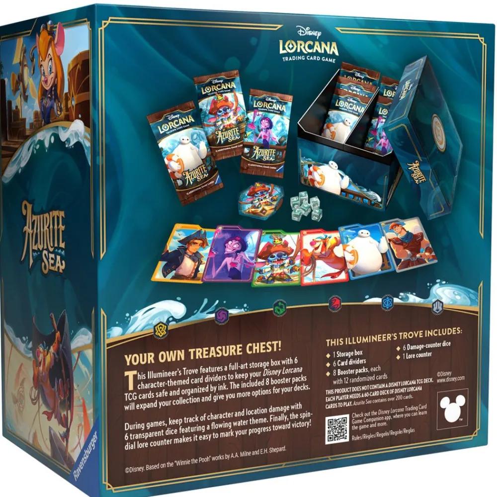 Lorcana Disney S6 Azurite Sea Illumineer's Trove Hot