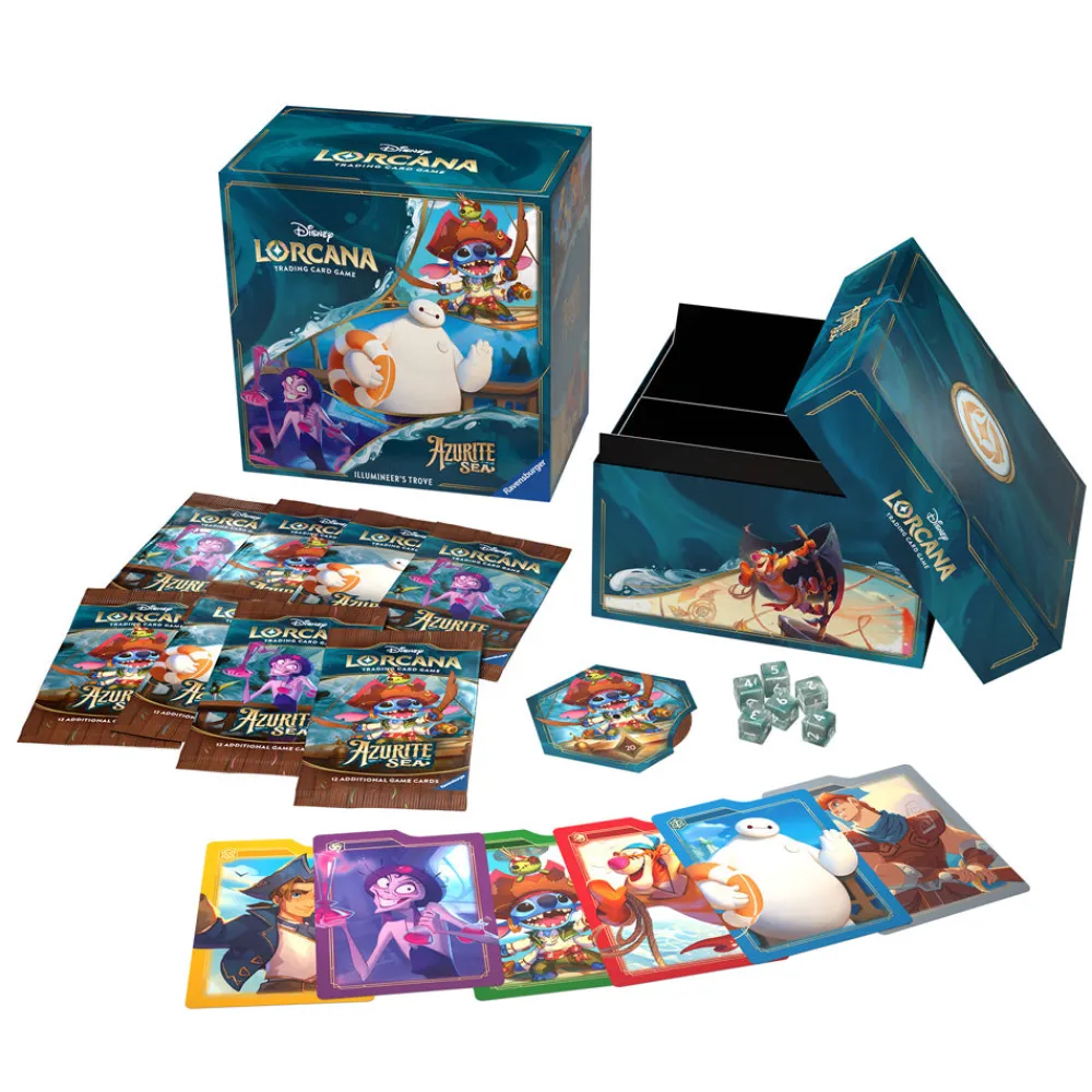 Lorcana Disney S6 Azurite Sea Illumineer's Trove Hot