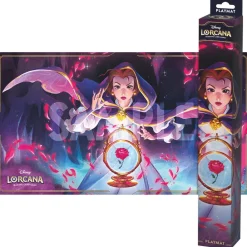 Lorcana Disney S5 Shimmering Skies Neoprene Playmat Belle New