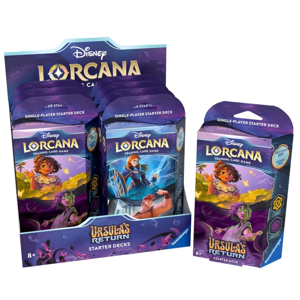 Ravensburger USA, Inc. Disney Lorcana S4 Ursula Return Starter Deck Asst Outlet