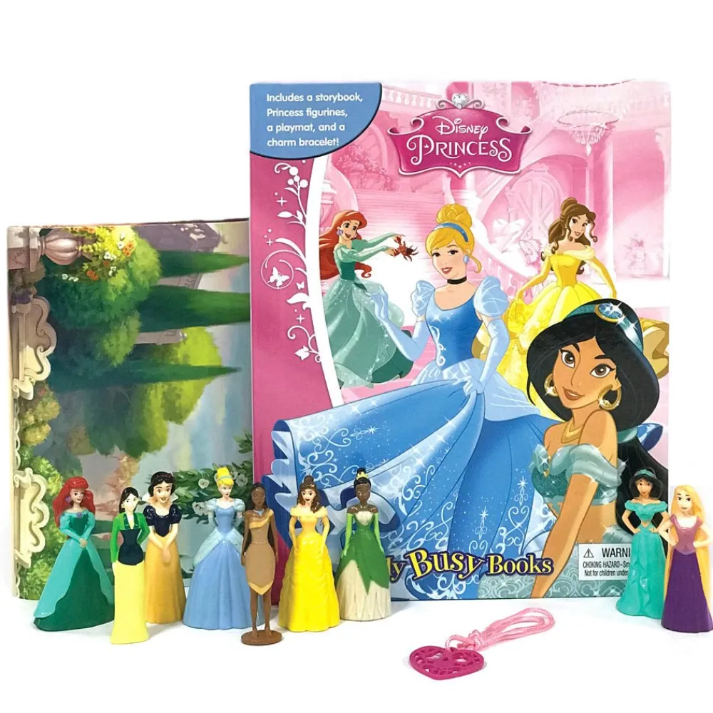 EDITIONS PHIDAL INC. Disney Princess My Busy Book (Classic) New