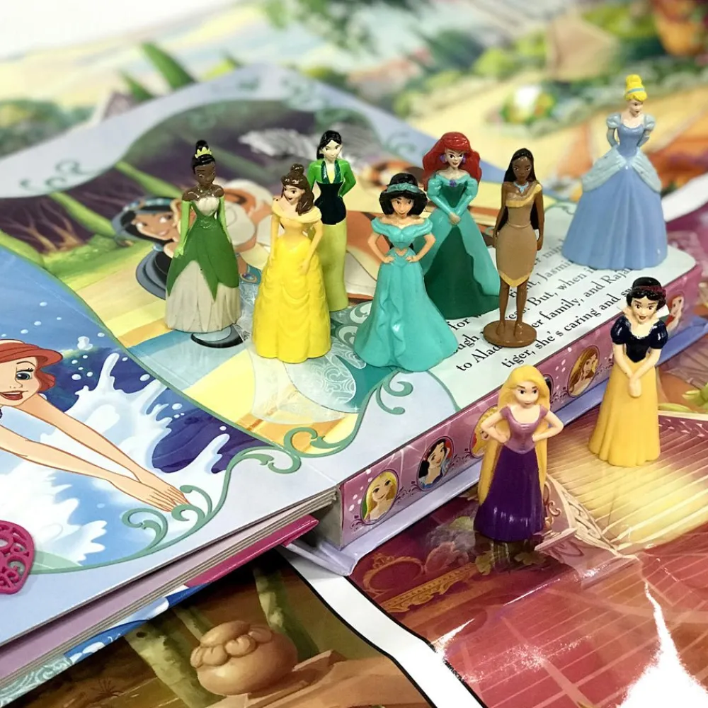 EDITIONS PHIDAL INC. Disney Princess My Busy Book (Classic) New