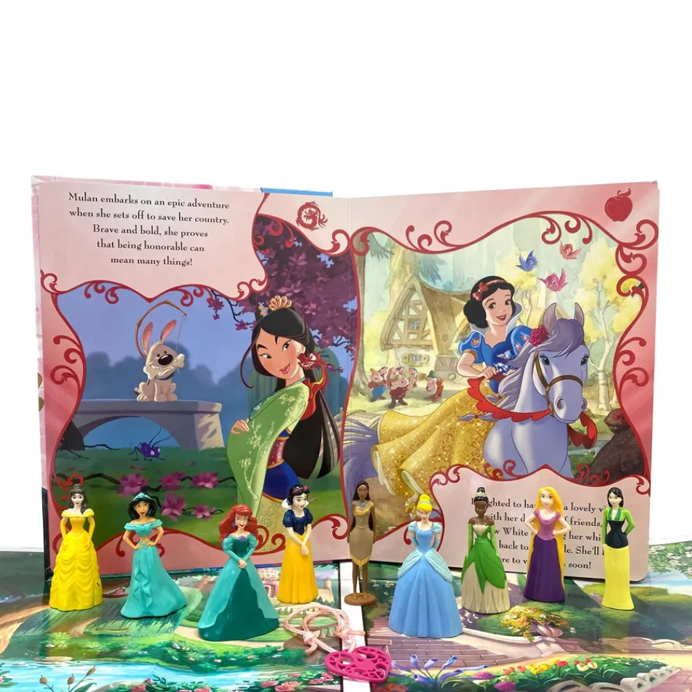 EDITIONS PHIDAL INC. Disney Princess My Busy Book (Classic) New