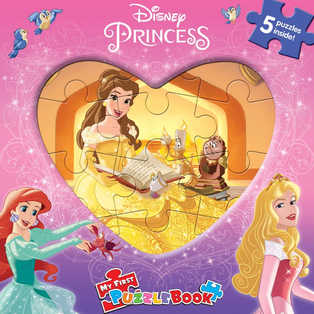 EDITIONS PHIDAL INC. Disney Princess My First Puzzle Book Best