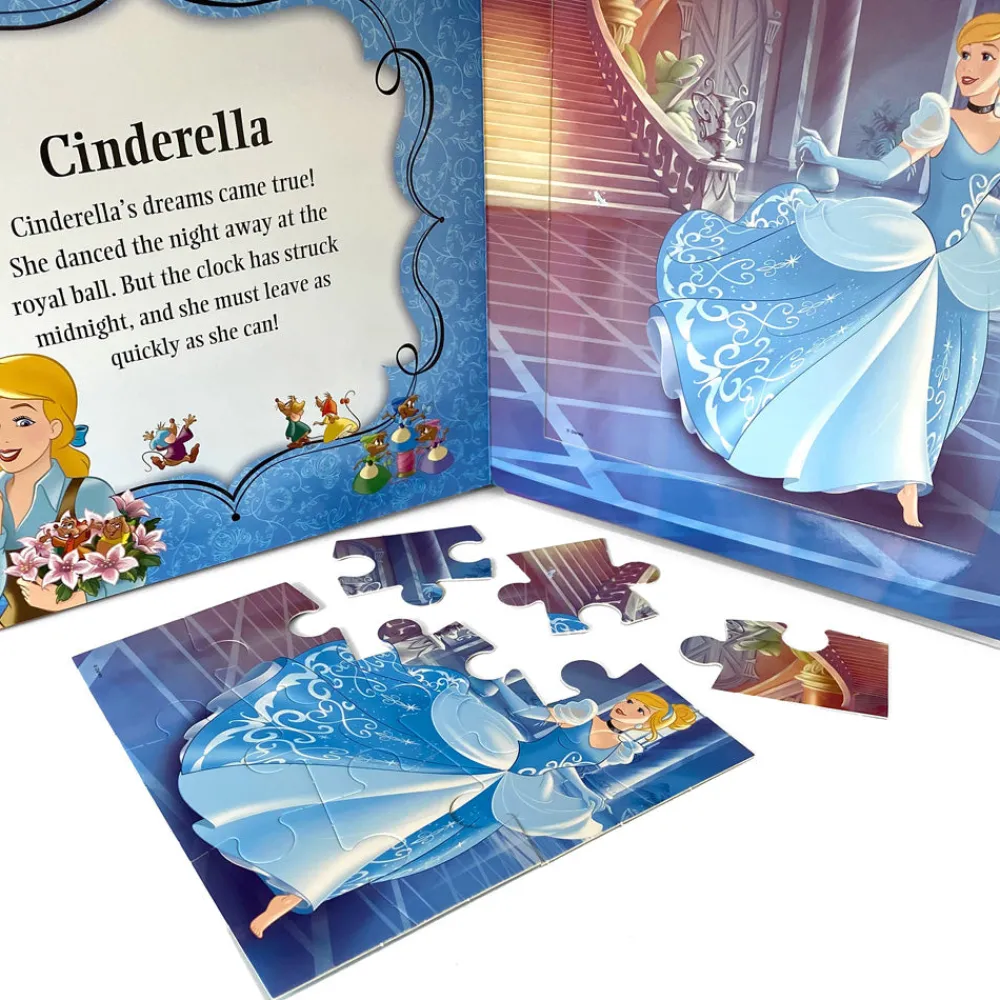 EDITIONS PHIDAL INC. Disney Princess My First Puzzle Book Best