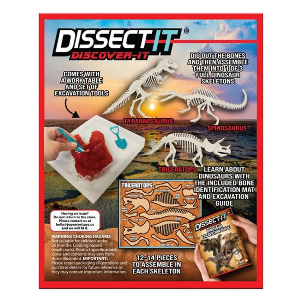 Mastermind Toys Dissect It - Dinosaur Dig Outlet