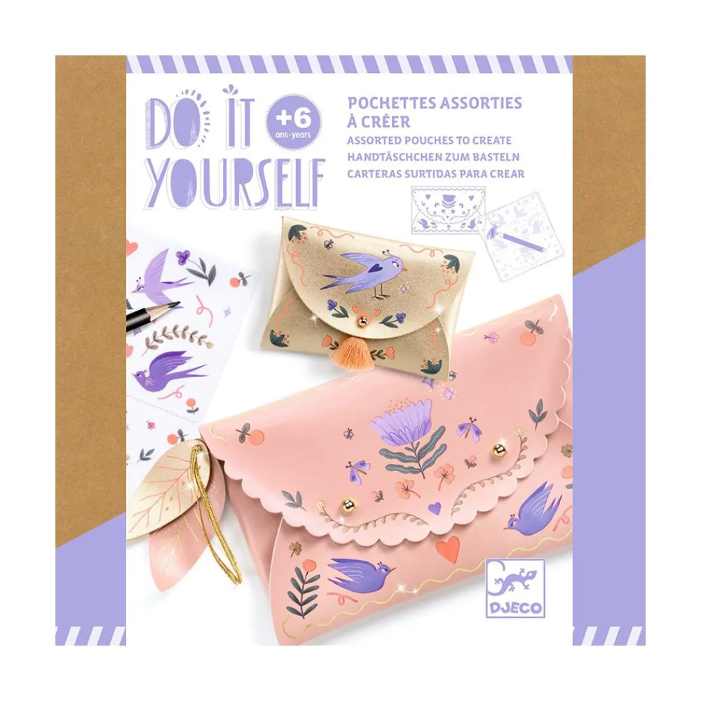 Ilo 307 Inc. Djeco Do It Yourself Sweet Fashionista Pouch Fashion