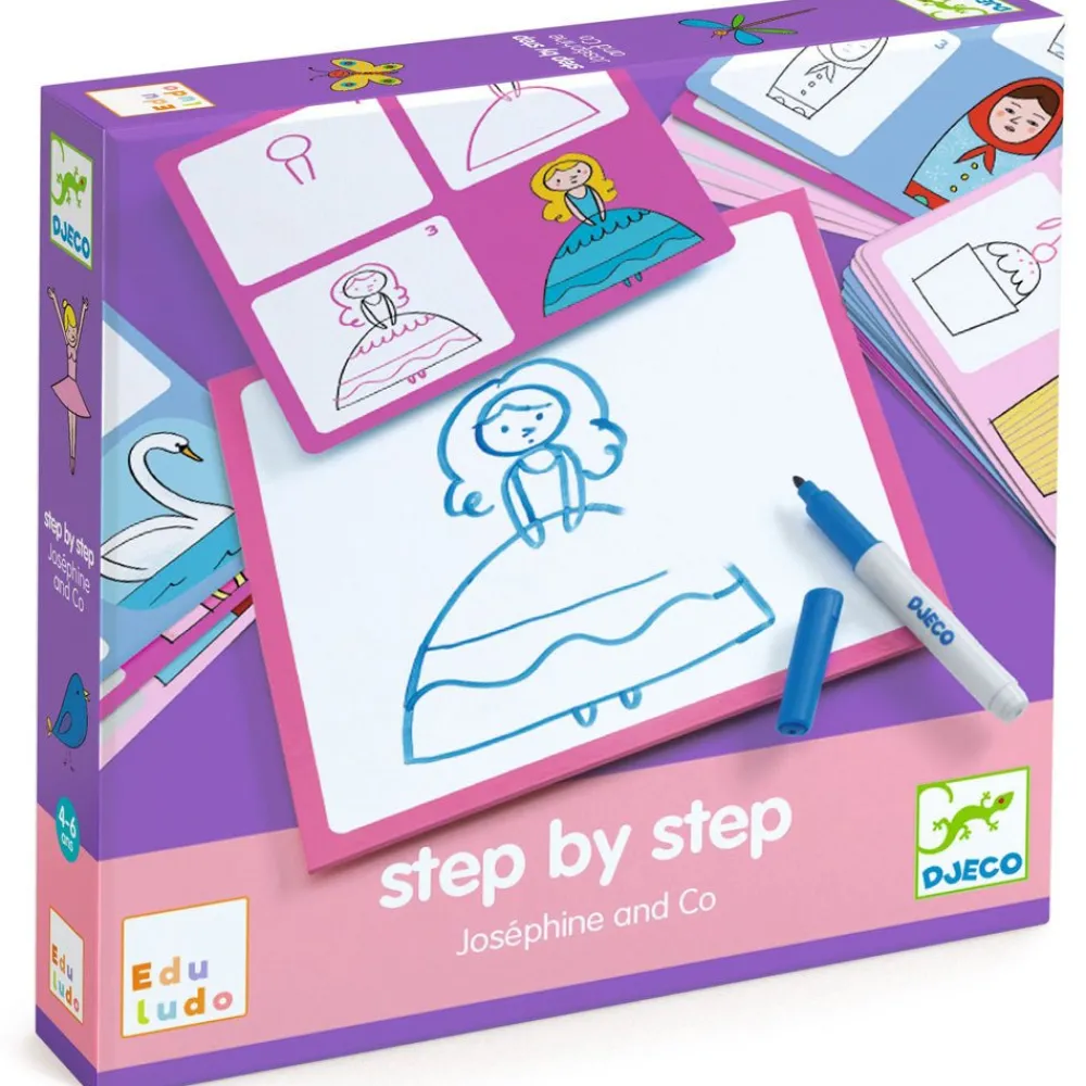 Ilo 307 Inc. Djeco Josephine and Co Learn to Draw Sale