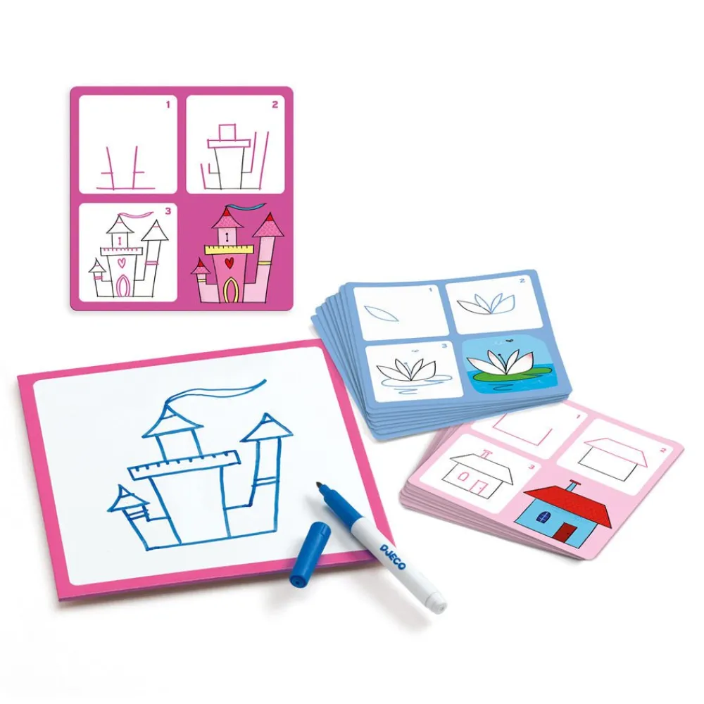 Ilo 307 Inc. Djeco Josephine and Co Learn to Draw Sale