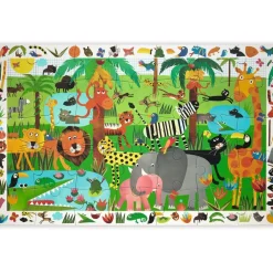 Djeco Observation Puzzle / Jungle / 35 pcs New