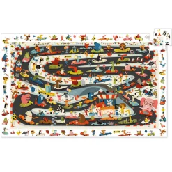 Djeco Observation Puzzle / Car Rally / 54 pcs Hot