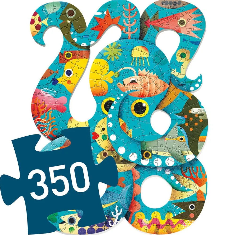 Ilo 307 Inc. Djeco Puzz'art / Octopus / 350 pcs Sale
