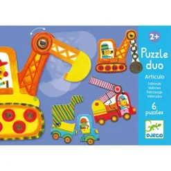 Djeco Puzzle duo / Articulo Vehicles Discount