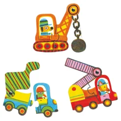 Djeco Puzzle duo / Articulo Vehicles Discount