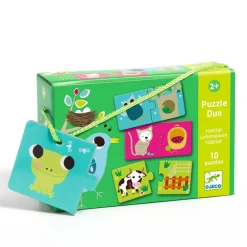Ilo 307 Inc. Djeco Puzzle duo / Habitat Clearance