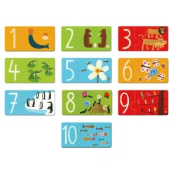 Ilo 307 Inc. Djeco Puzzle duo / Numbers Best