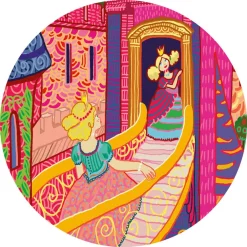 Ilo 307 Inc. Djeco Silhouette Puzzle / Fairy Castle / 54 pcs Online
