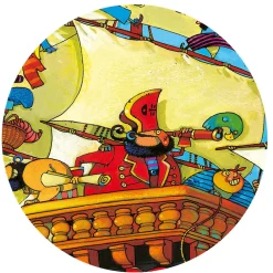 Djeco Silhouette Puzzle / Barbarossa's Boat 54 pcs Outlet