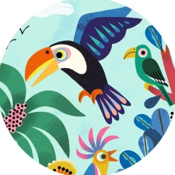 Djeco Silhouette puzzle / Coco The Toucan 24 pcs Fashion