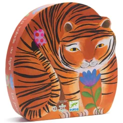 Djeco Silhouette Puzzle / The Tiger's Walk 24 pcs Outlet