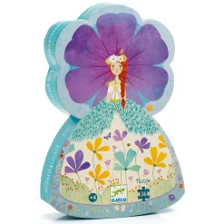 Ilo 307 Inc. Djeco Silhouette Puzzle Princess of Spring 36 pcs Fashion
