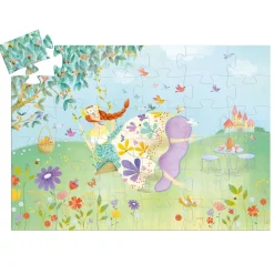 Ilo 307 Inc. Djeco Silhouette Puzzle Princess of Spring 36 pcs Fashion