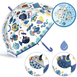 Djeco Umbrella changing colors / Fishes Sale