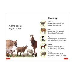 Mastermind Toys DK Super Readers Pre-Level Farm Animals Book Clearance