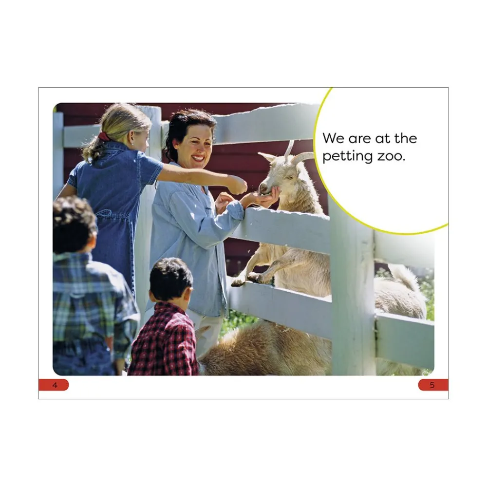 Mastermind Toys DK Super Readers Pre-Level A Day at the Petting Zoo Book Clearance