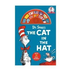 Mastermind Toys Dr. Seuss's The Cat in the Hat With 12 Silly Sounds! Book New