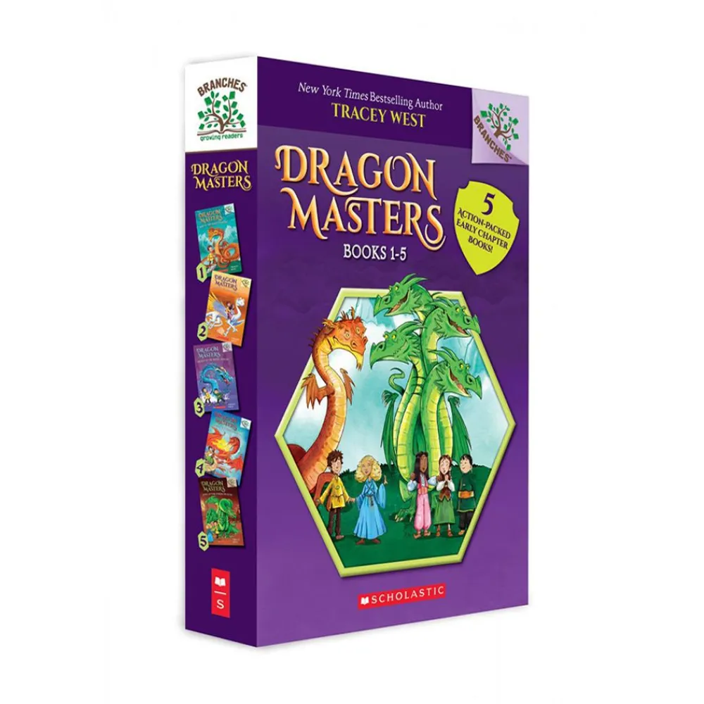 Mastermind Toys Dragon Masters, Books #1-5: A Branches Box Set Book Outlet