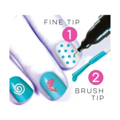 AR Bill Service (Bright Stripes LLC) Dual-Tip Nail Pen Assorted Sale