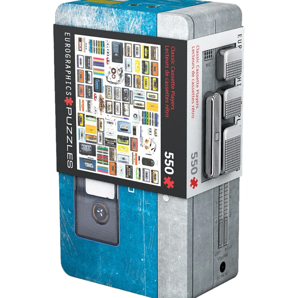 Eurographics Inc. Eurographics Classic Cassette Player Tin 550Puzzle Fashion