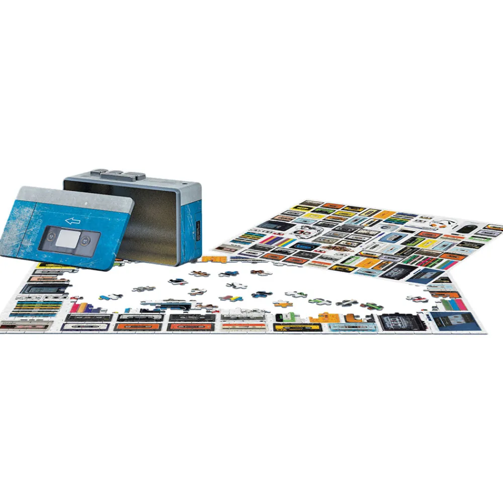 Eurographics Inc. Eurographics Classic Cassette Player Tin 550Puzzle Fashion