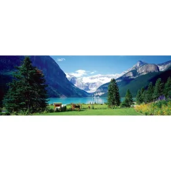 Eurographics Inc. Eurographics Lake Louise Panoramic 1000 PC Puzzle New