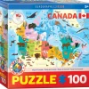 Eurographics Inc. Eurographics Map of Canada 100 PC Puzzle Online