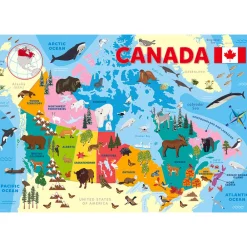 Eurographics Inc. Eurographics Map of Canada 100 PC Puzzle Online