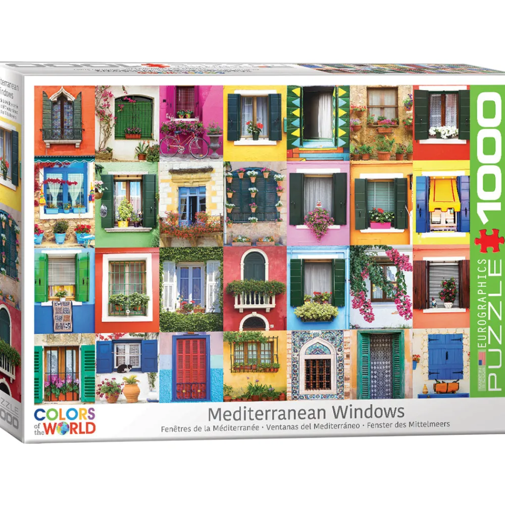 Eurographics Inc. Eurographics Mediterranean Windows 1000 PC Puzzle Fashion
