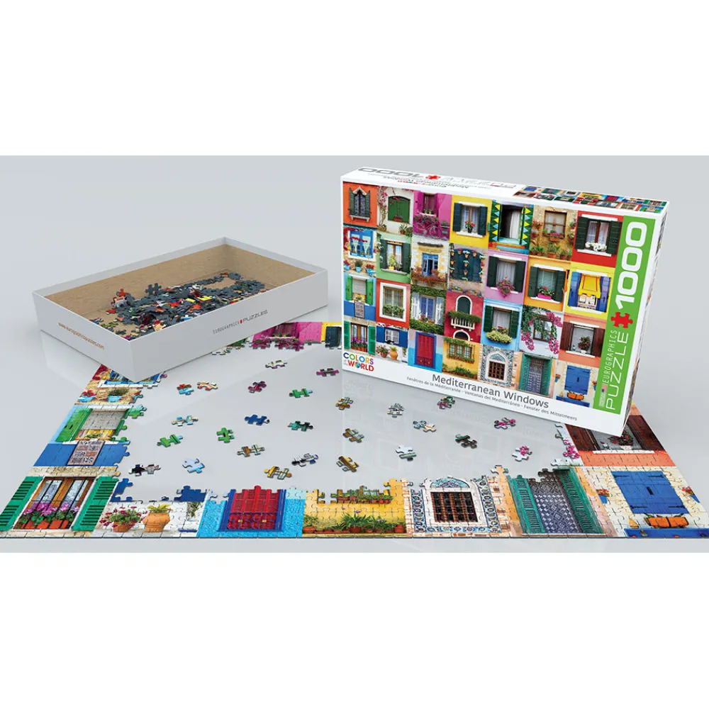 Eurographics Inc. Eurographics Mediterranean Windows 1000 PC Puzzle Fashion