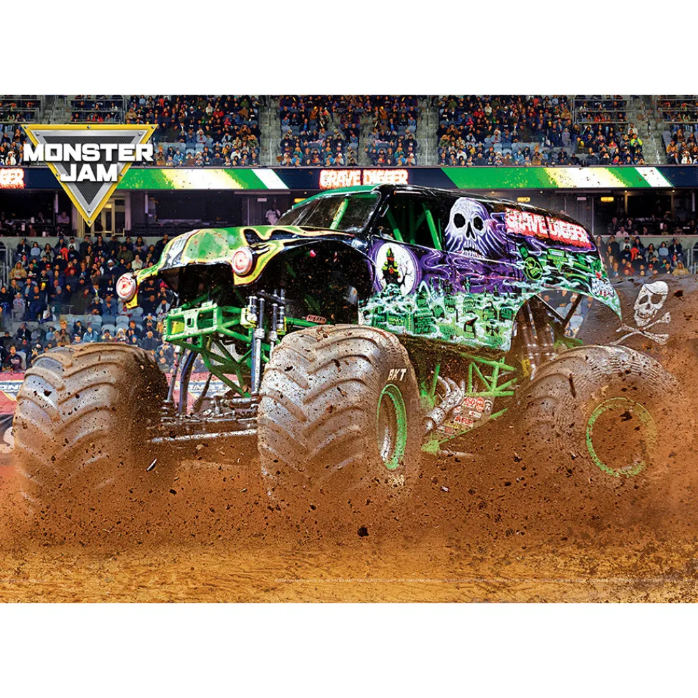 Eurographics Inc. Eurographics Monster Jam Tin 550pc Puzzle New