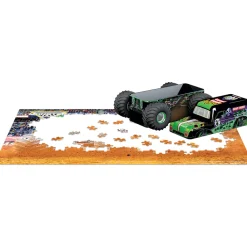 Eurographics Inc. Eurographics Monster Jam Tin 550pc Puzzle New