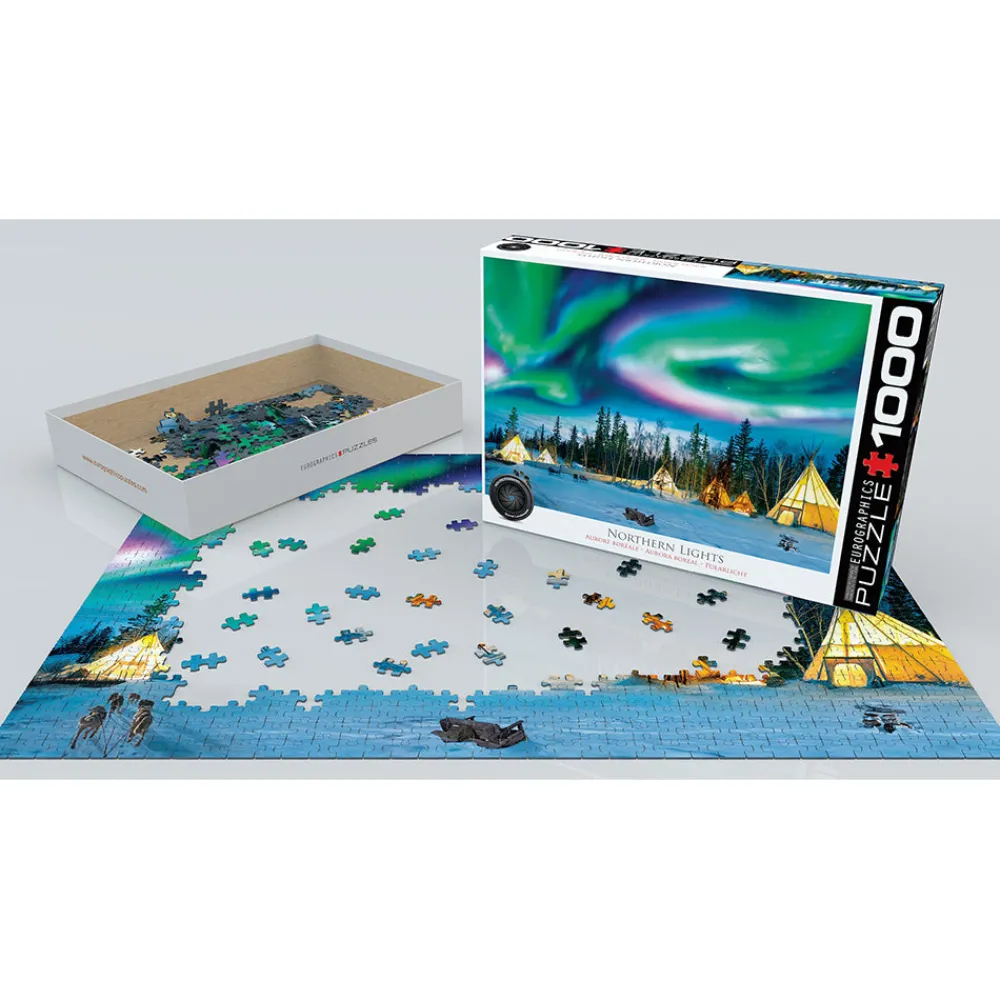 Eurographics Inc. Eurographics Northern Lights 1000 PC Puzzle New