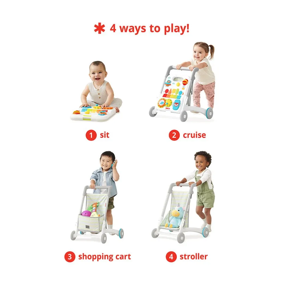 Skip Hop Inc. Explore and More Grow Along 4 in 1 Activity Walker Outlet
