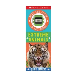 Mastermind Toys Extreme Animals Fast Fact Cards: Scholastic Early Learners (Quick Smarts) Book Fashion