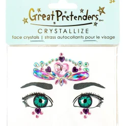 Great Pretenders Face Crystals - Hearts Set Clearance