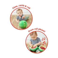 Skip Hop Farmstand Melon Drum Baby Toy Fashion