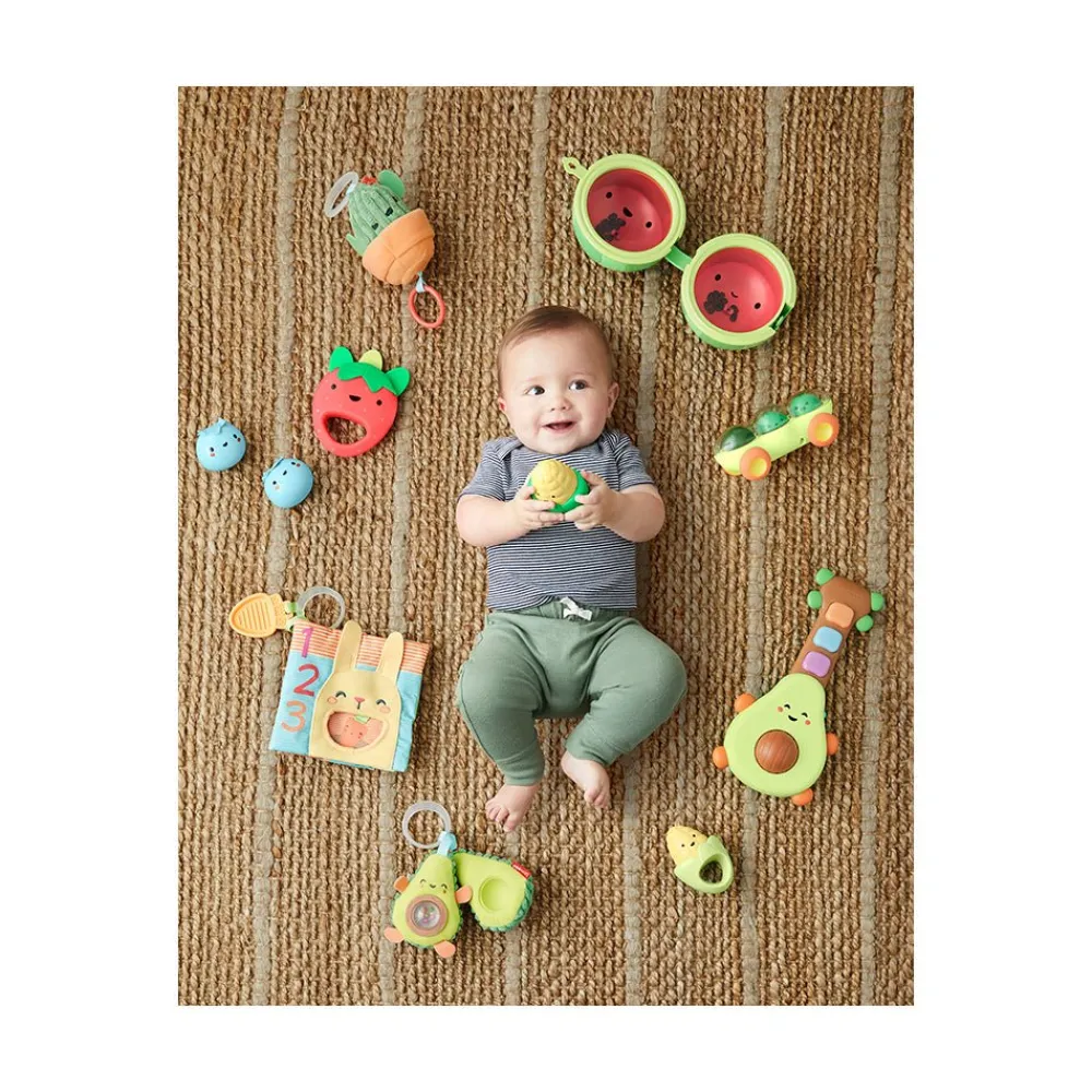 Skip Hop Farmstand Melon Drum Baby Toy Fashion