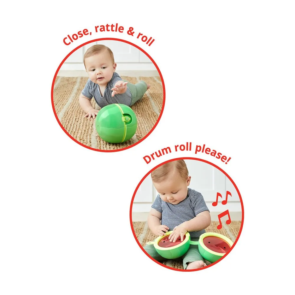 Skip Hop Farmstand Melon Drum Baby Toy Fashion